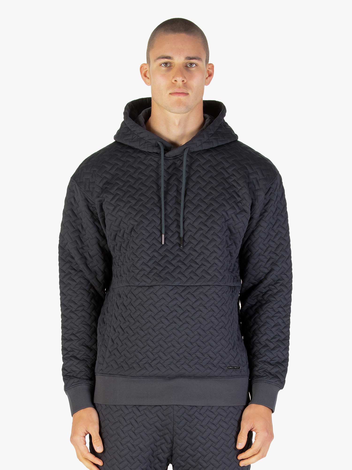 MELROSE TEXTURED OVERSIZE HOODIE