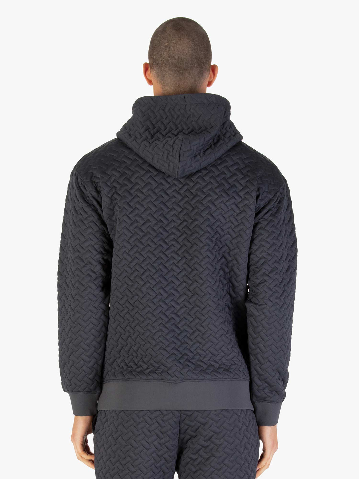 MELROSE TEXTURED OVERSIZED HOODIE