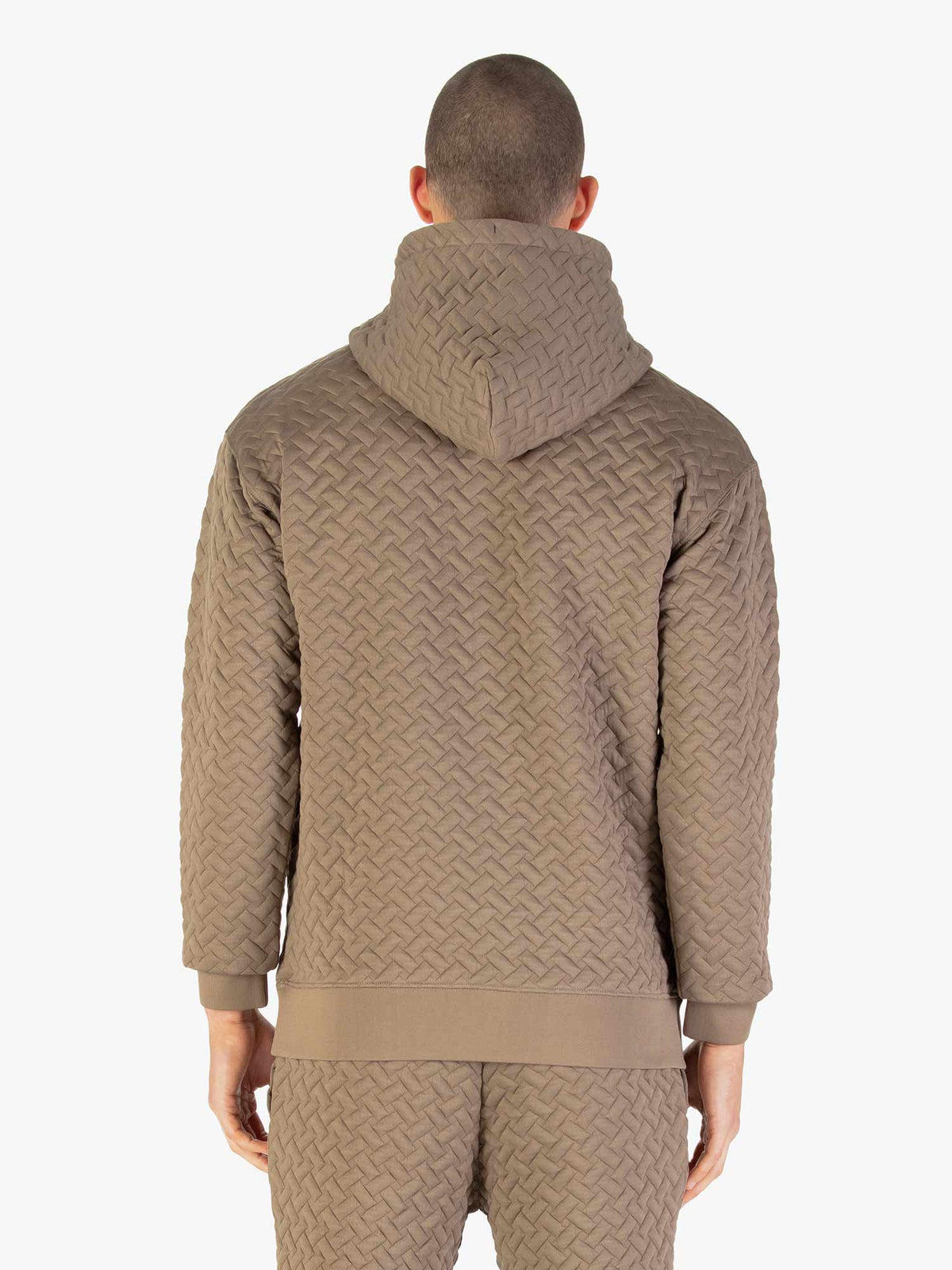 MELROSE TEXTURED OVERSIZED HOODIE