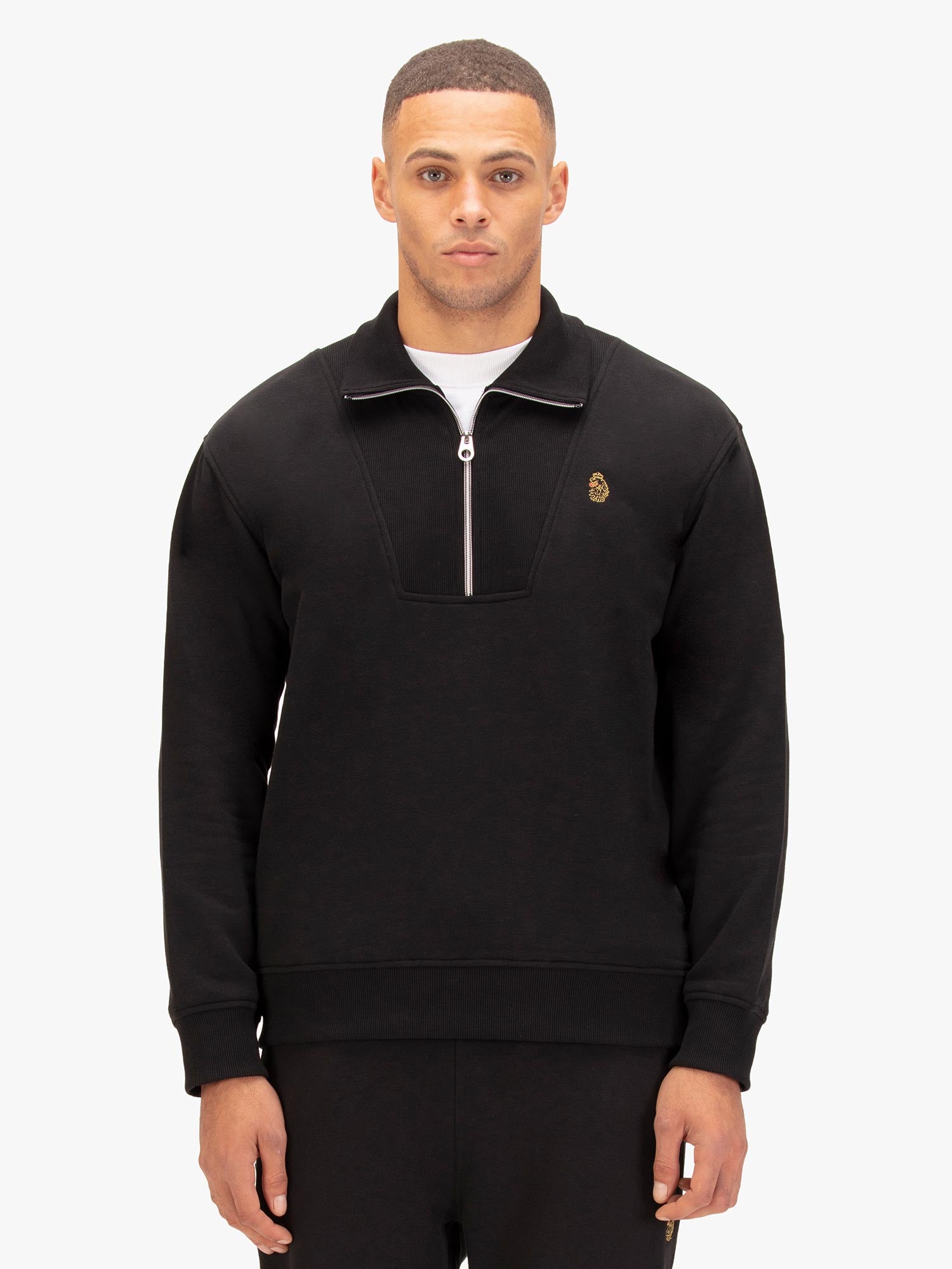 JAN JOSE ZIP FUNNEL COLLAR SWEATSHIRT