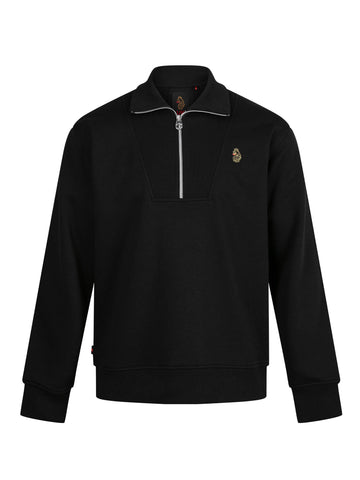Men's black sweatshirt.