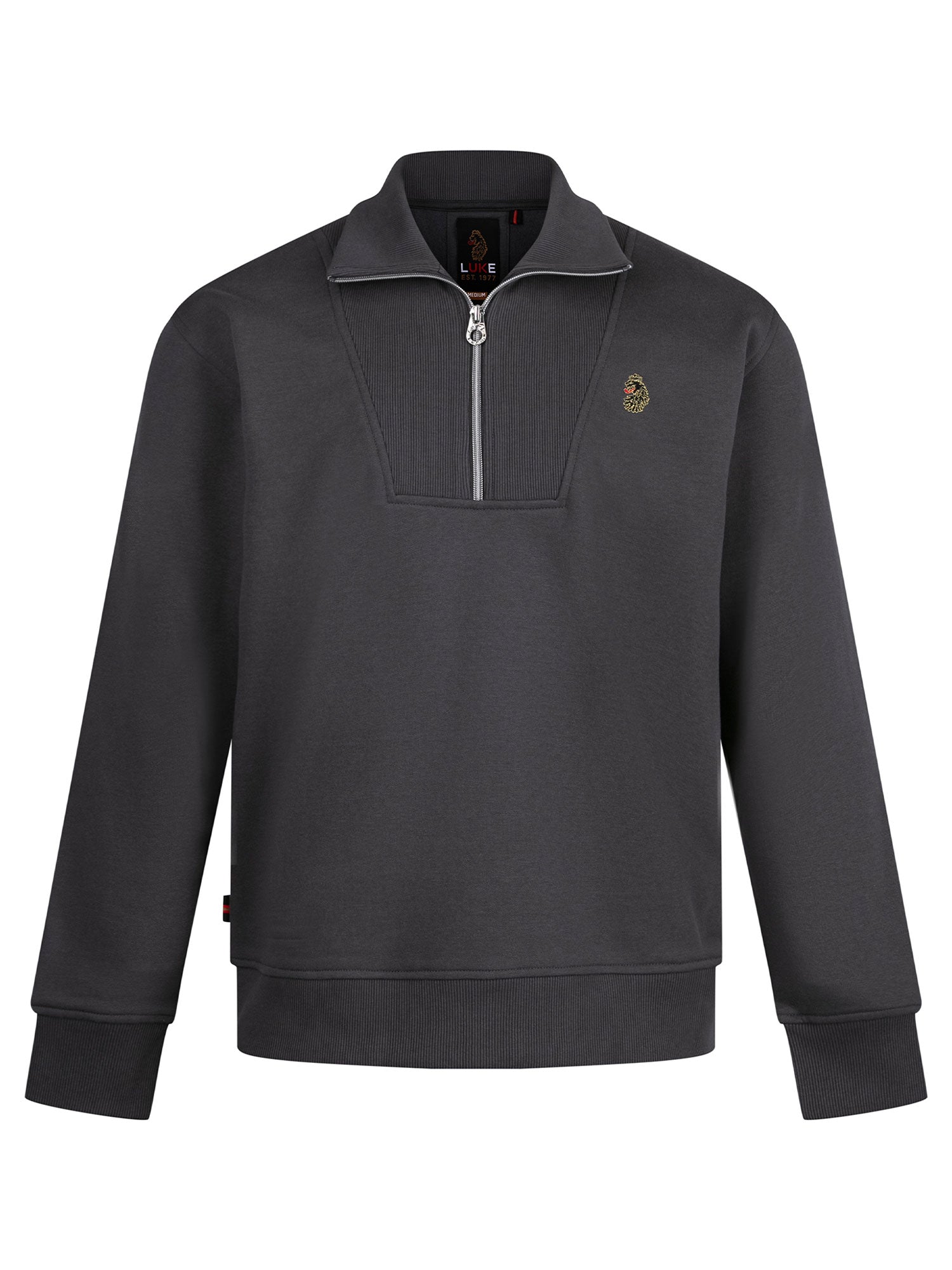 JAN JOSE ZIP FUNNEL COLLAR SWEATSHIRT