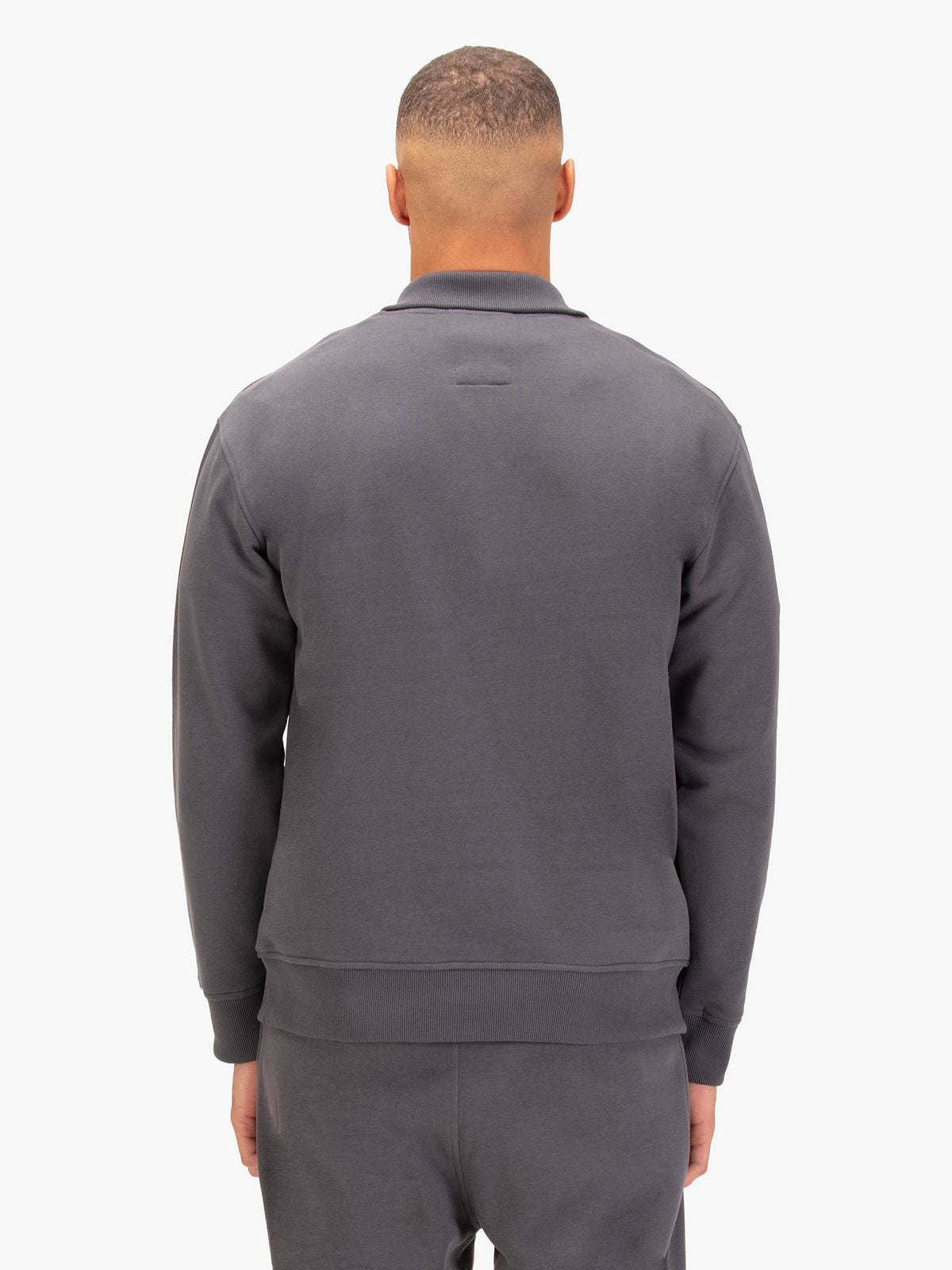 JAN JOSE QUARTER ZIP COLLAR SWEATSHIRT