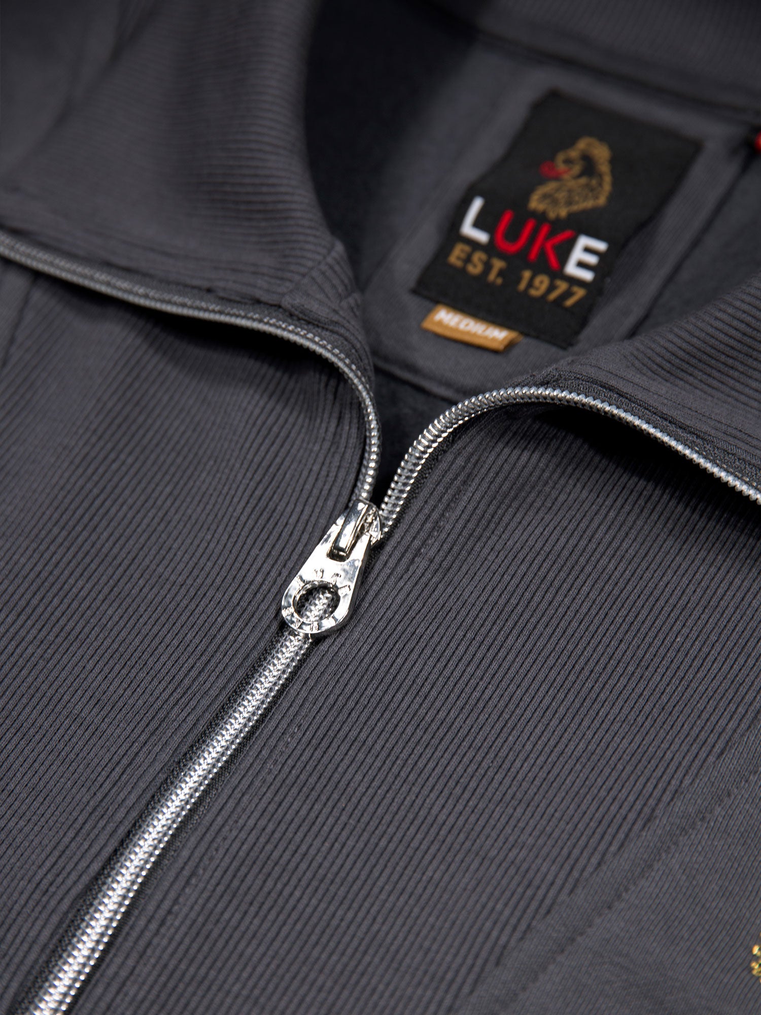 JAN JOSE ZIP FUNNEL COLLAR SWEATSHIRT