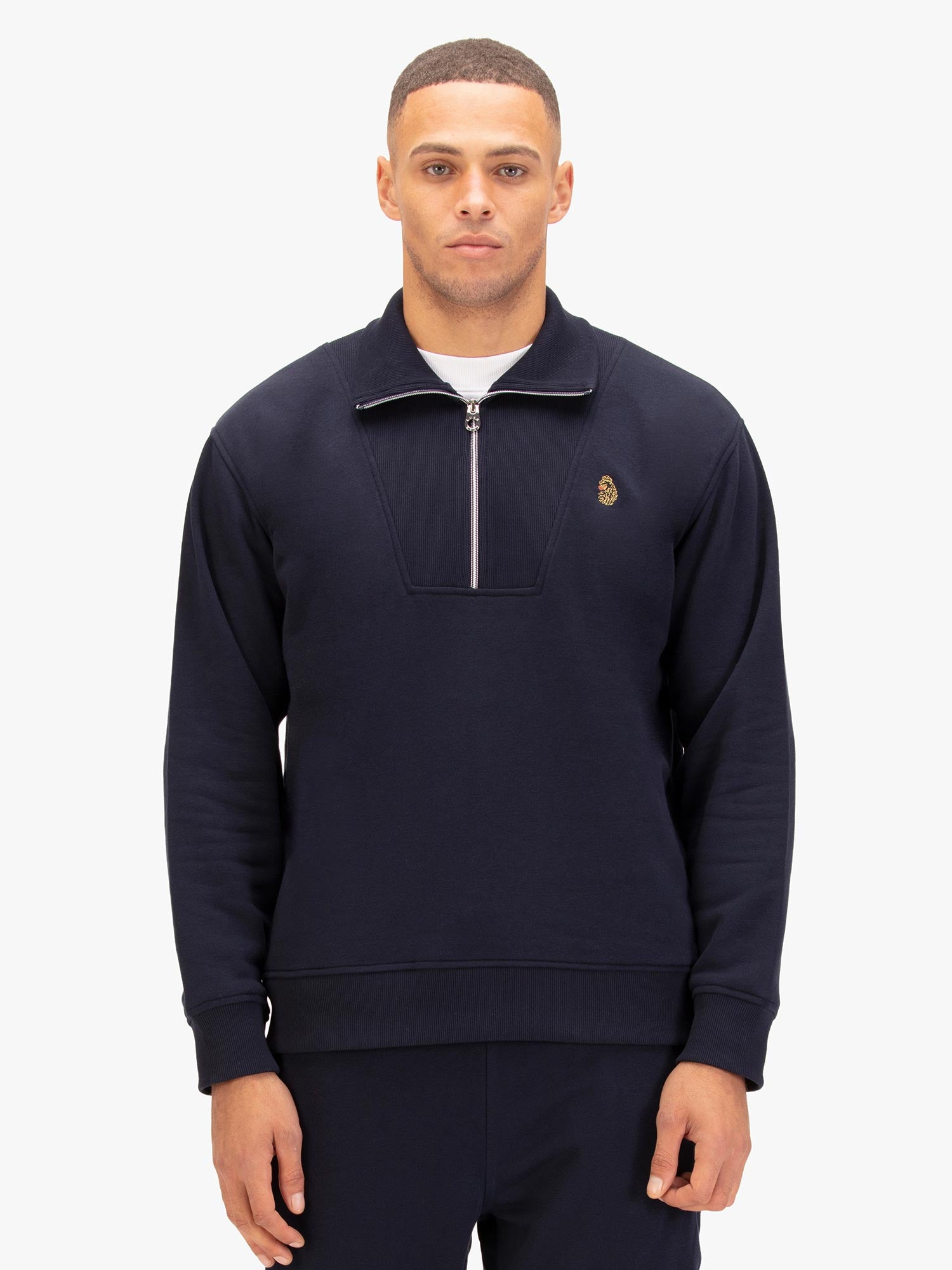 JAN JOSE ZIP FUNNEL COLLAR SWEATSHIRT