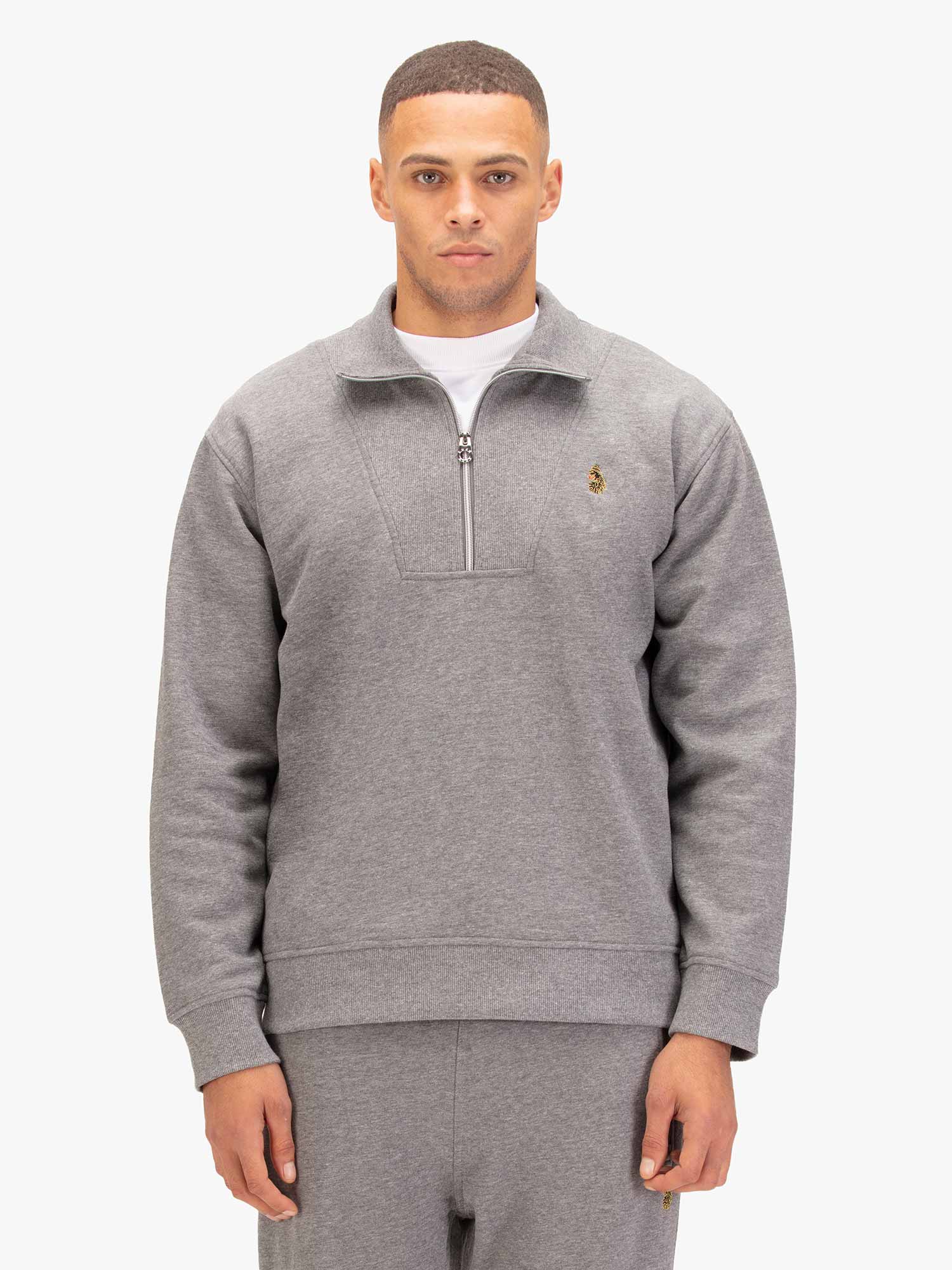 JAN JOSE ZIP FUNNEL COLLAR SWEATSHIRT