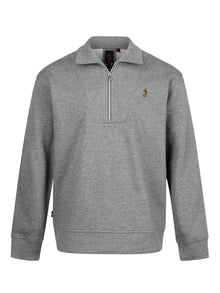  JAN JOSE ZIP FUNNEL COLLAR SWEATSHIRT