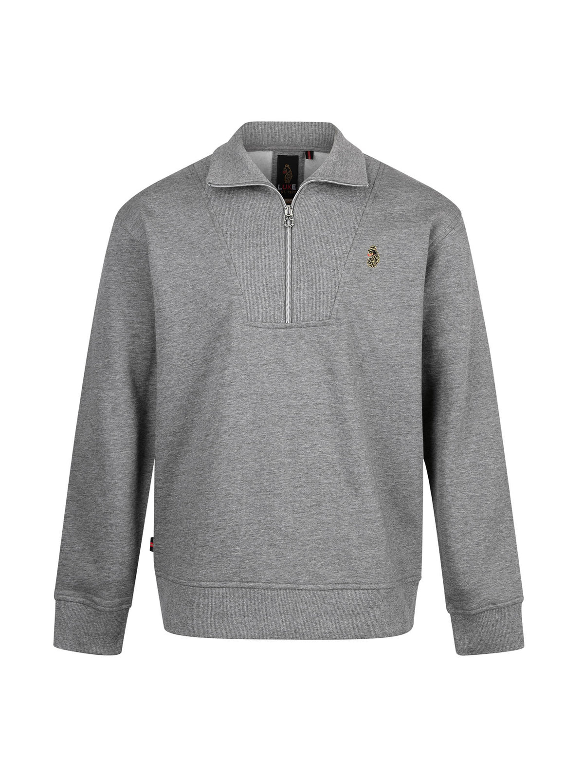 JAN JOSE QUARTER ZIP COLLAR SWEATSHIRT