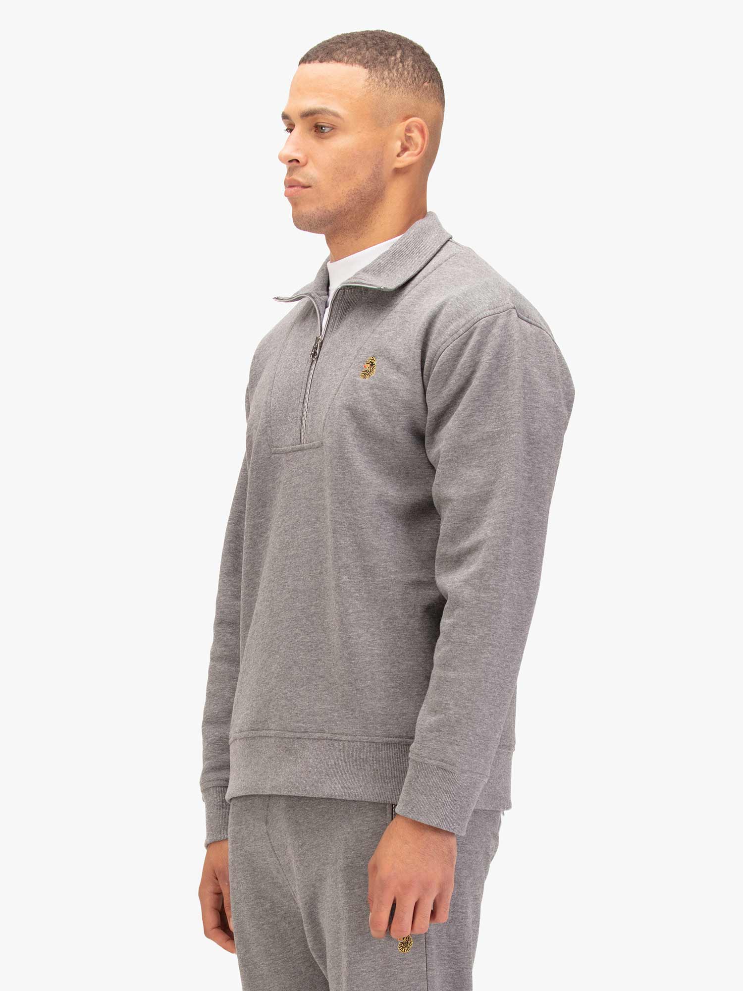 JAN JOSE ZIP FUNNEL COLLAR SWEATSHIRT