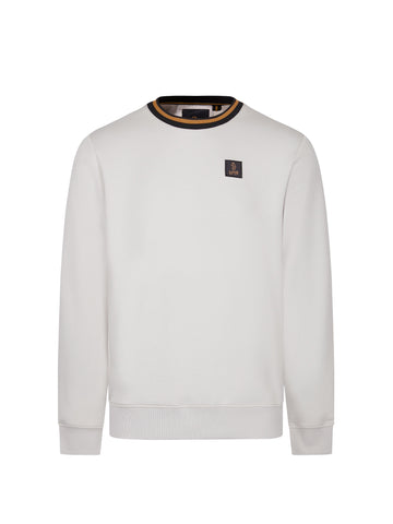 Makati Cotton Pique Sweatshirt - Ice Grey