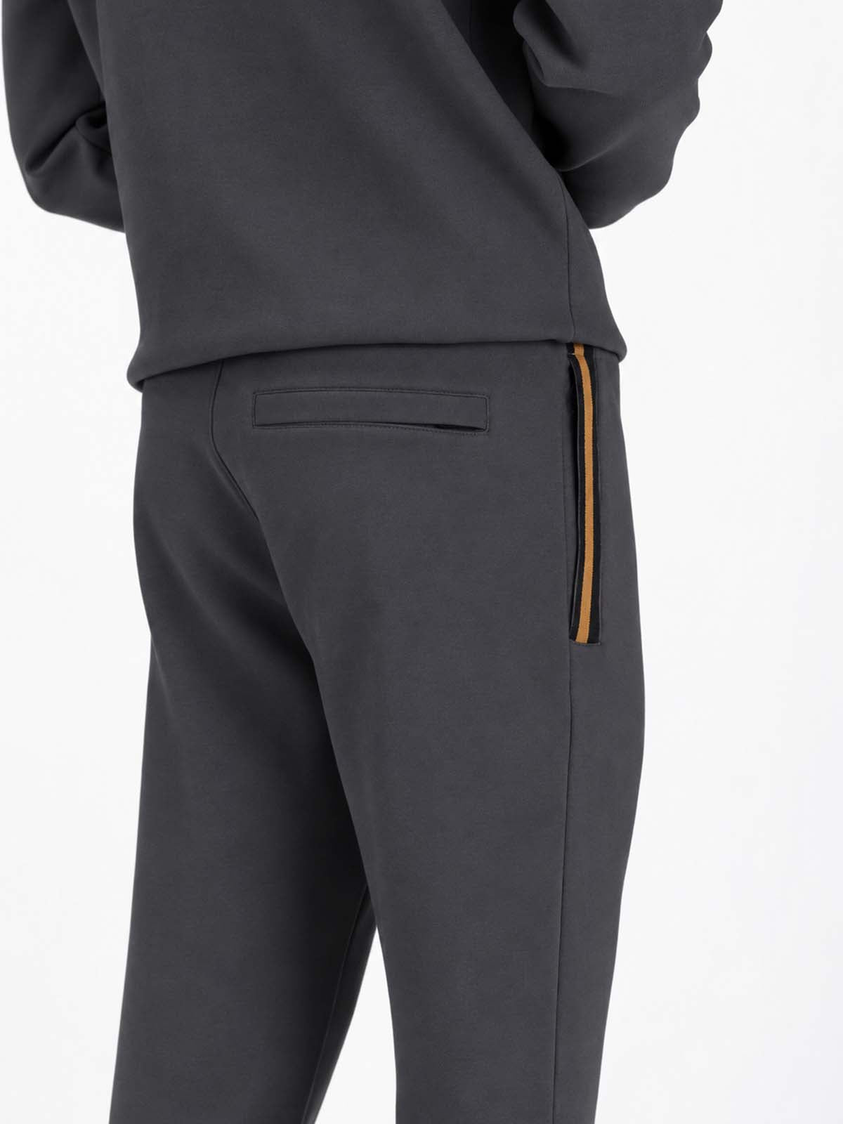 Makati Cotton Pique Joggers - Charcoal