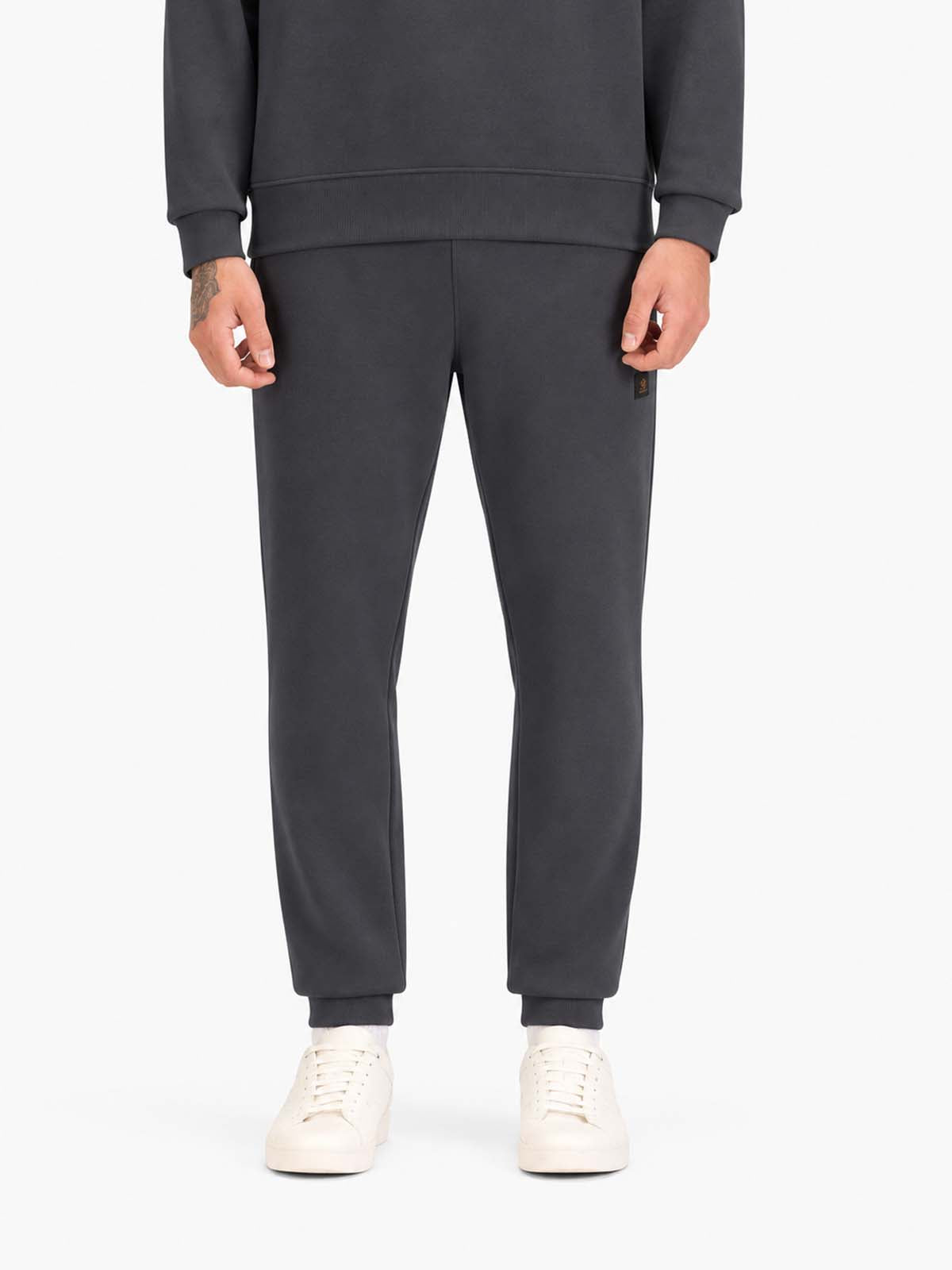 Makati Cotton Pique Joggers - Charcoal