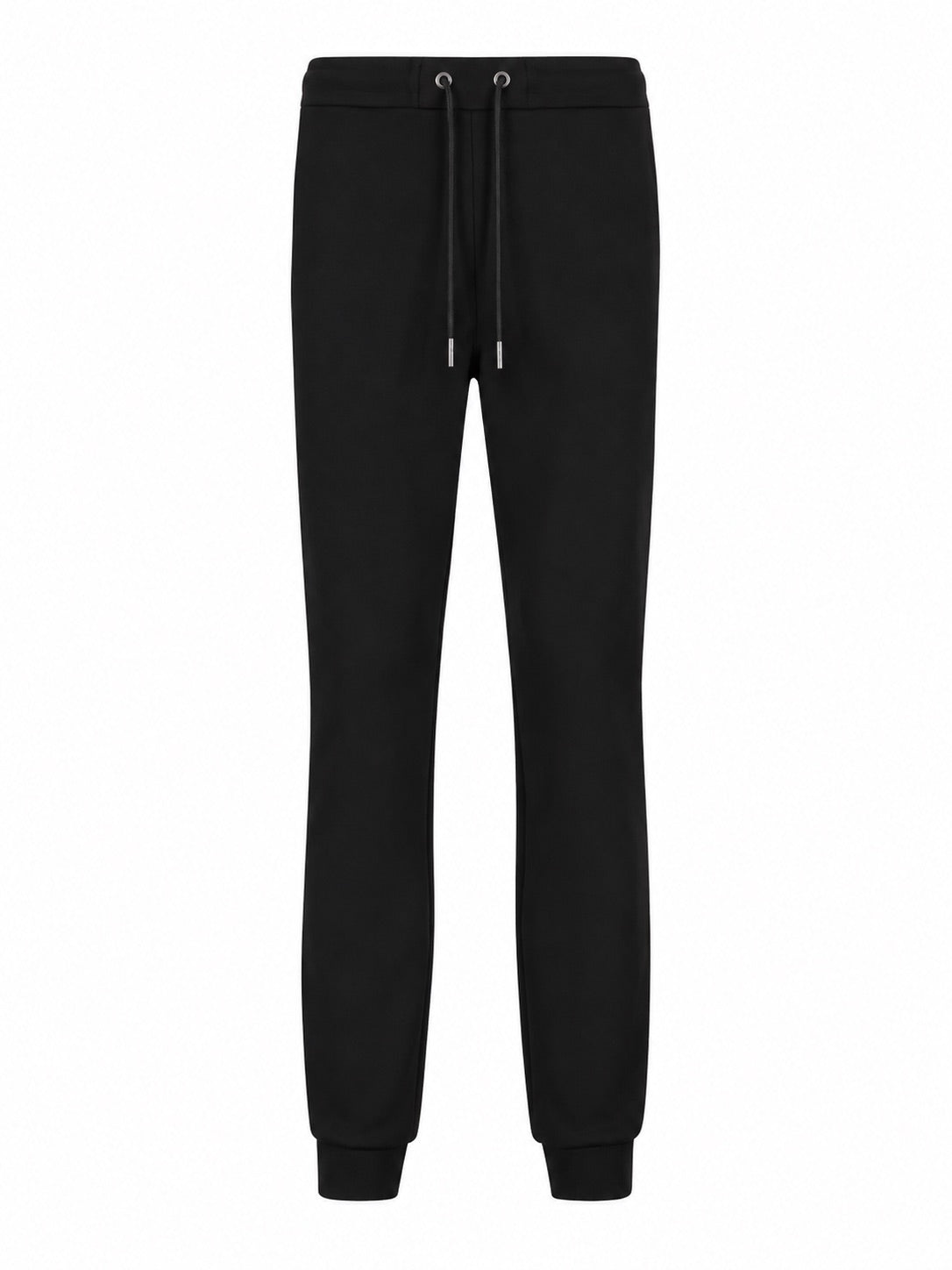 Makati Cotton Pique Joggers - Black/Silver