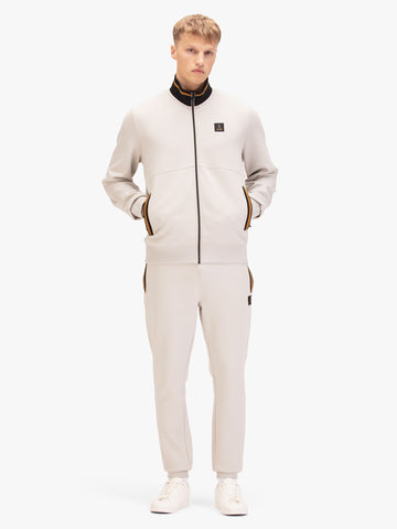 Makati Zip Through Tracksuit - Ice Grey