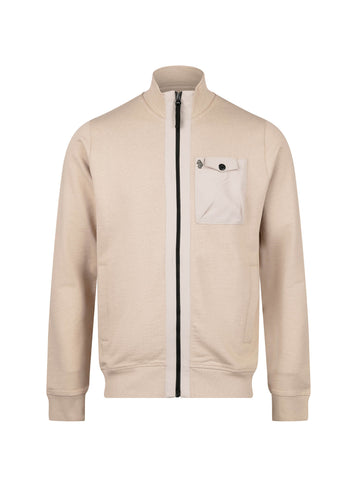 Men's beige sweatshirt.