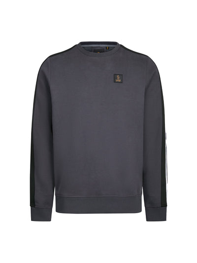 MASSACHUSETTS 1000 TAPE DETAIL SWEATSHIRT