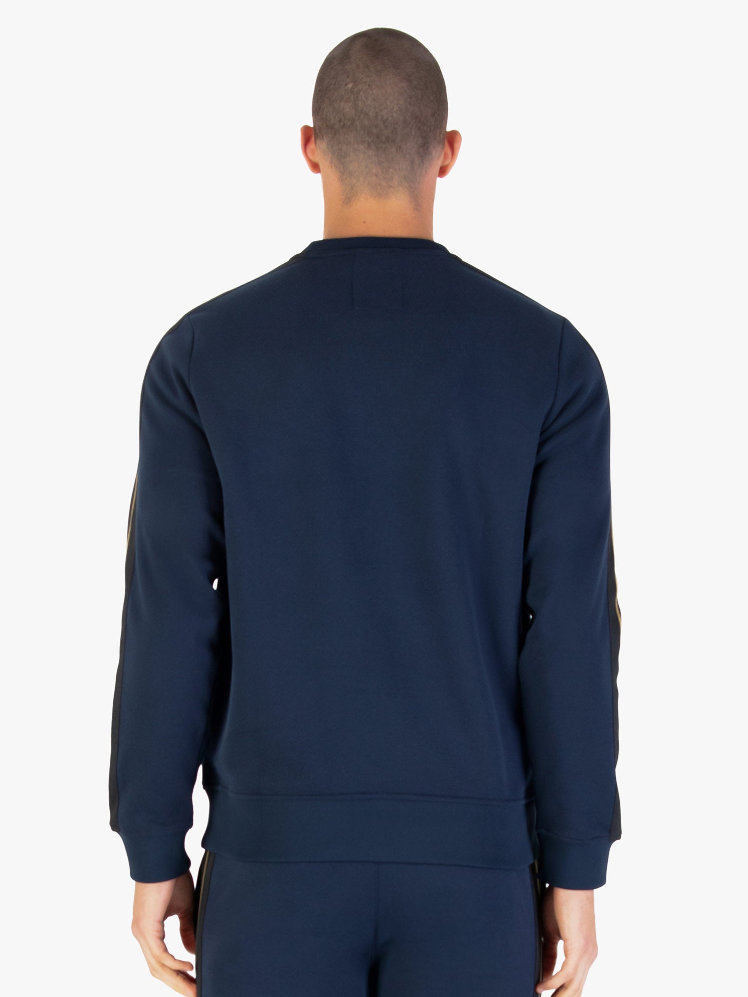 MASSACHUSETTS 1000 TAPE DETAIL SWEATSHIRT