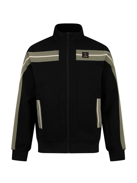 LUKE 1977 Duke Black Sweatshirt – Premium Vintage Tricot Zip