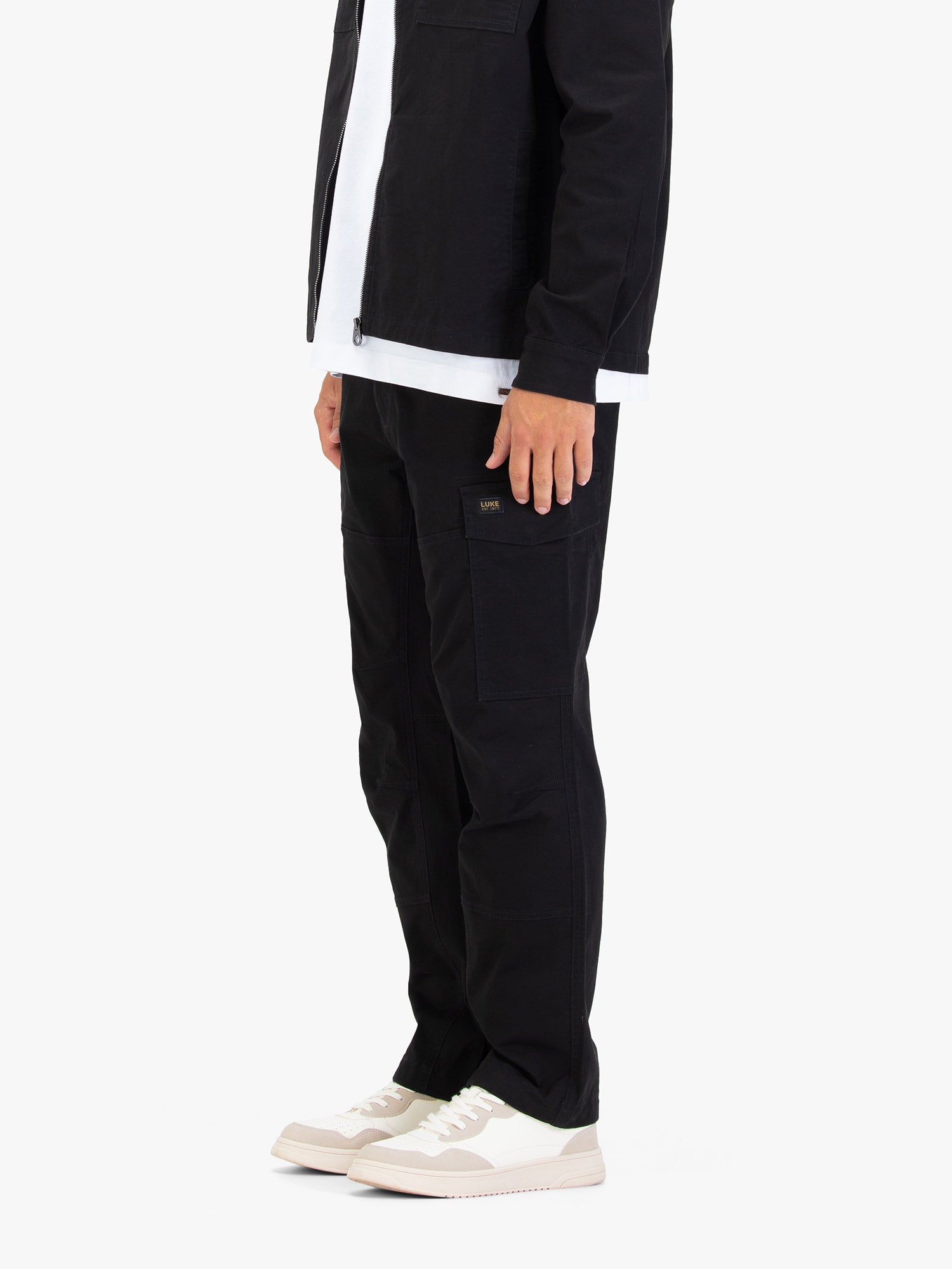 RELAXED PANAMA CARGO TROUSERS