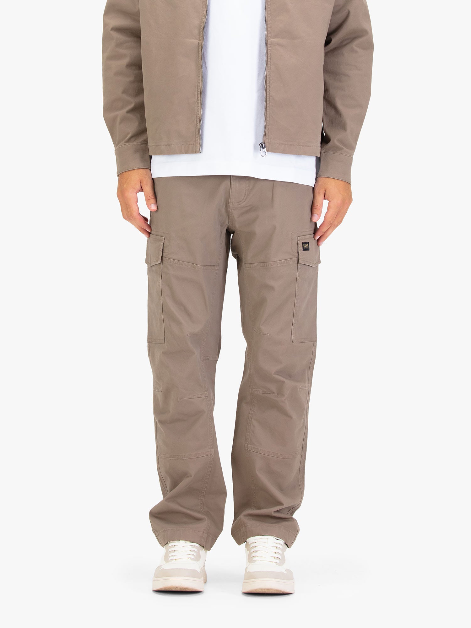 RELAXED PANAMA CARGO TROUSERS