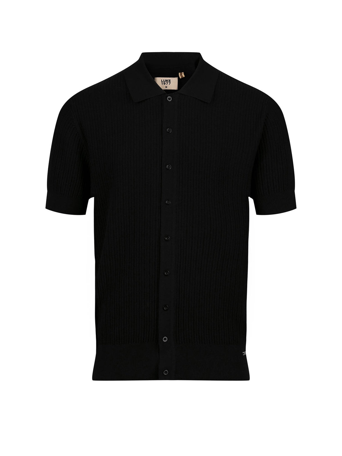 DALWOOD BUTTON THROUGH KNITTED POLO
