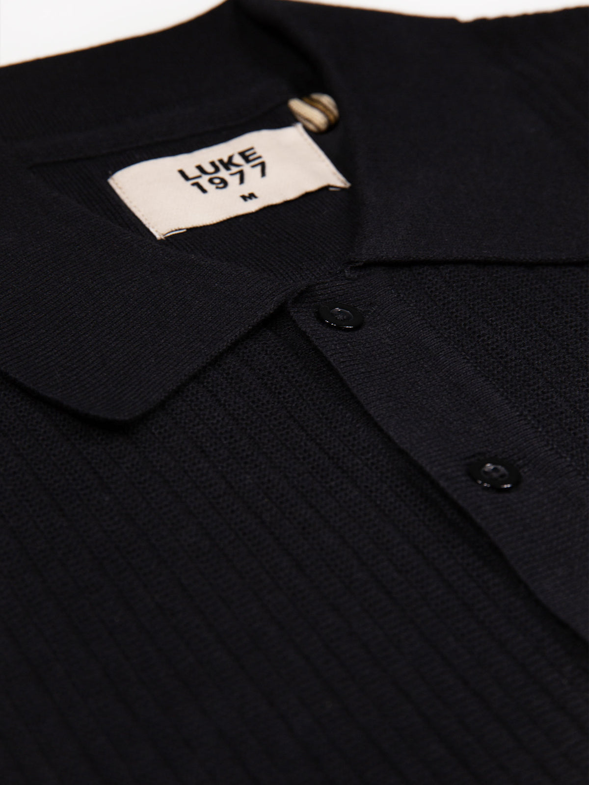 DALWOOD BUTTON THROUGH KNITTED POLO