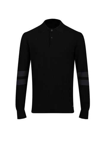 Men's black jumper.