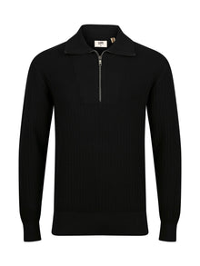  LIFTON QUARTER ZIP KNITTED FUNNEL
