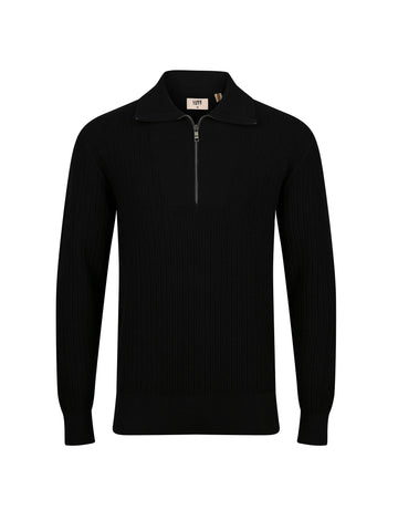 Men's black jumper.