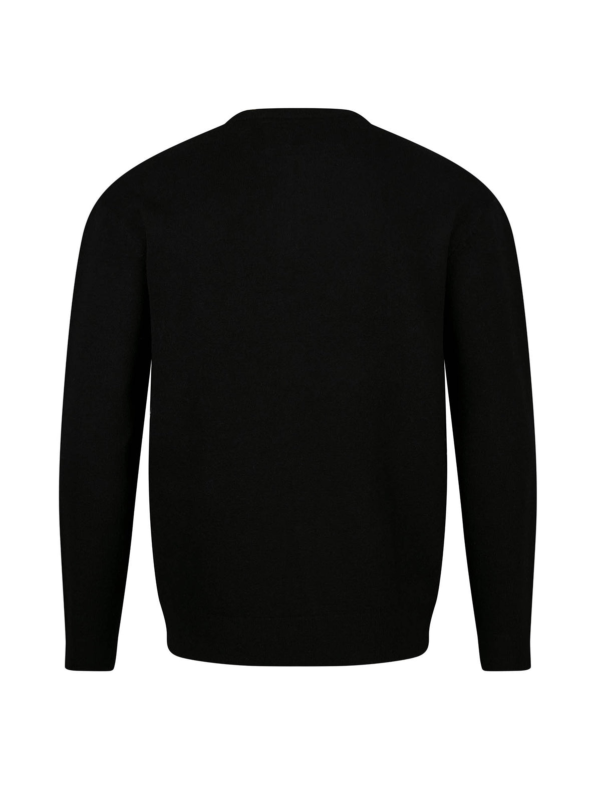 Men's black jumper.