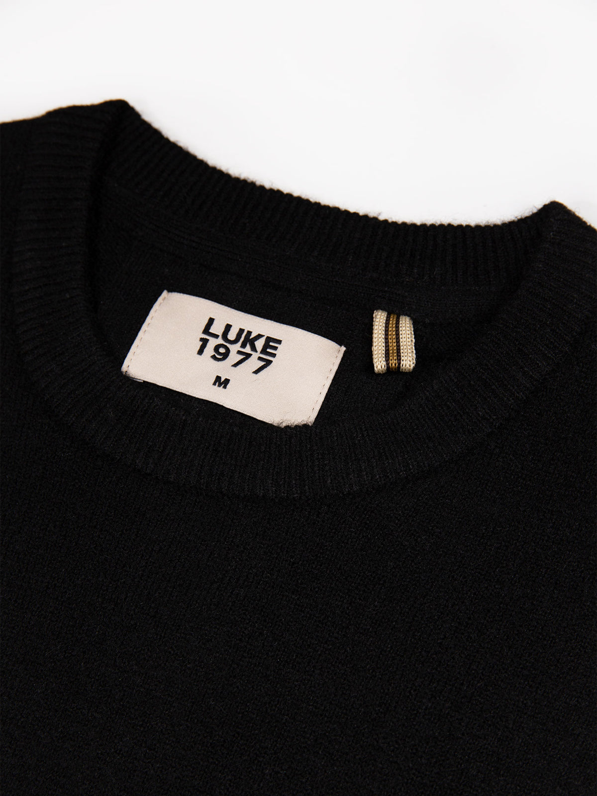 Men's black jumper.