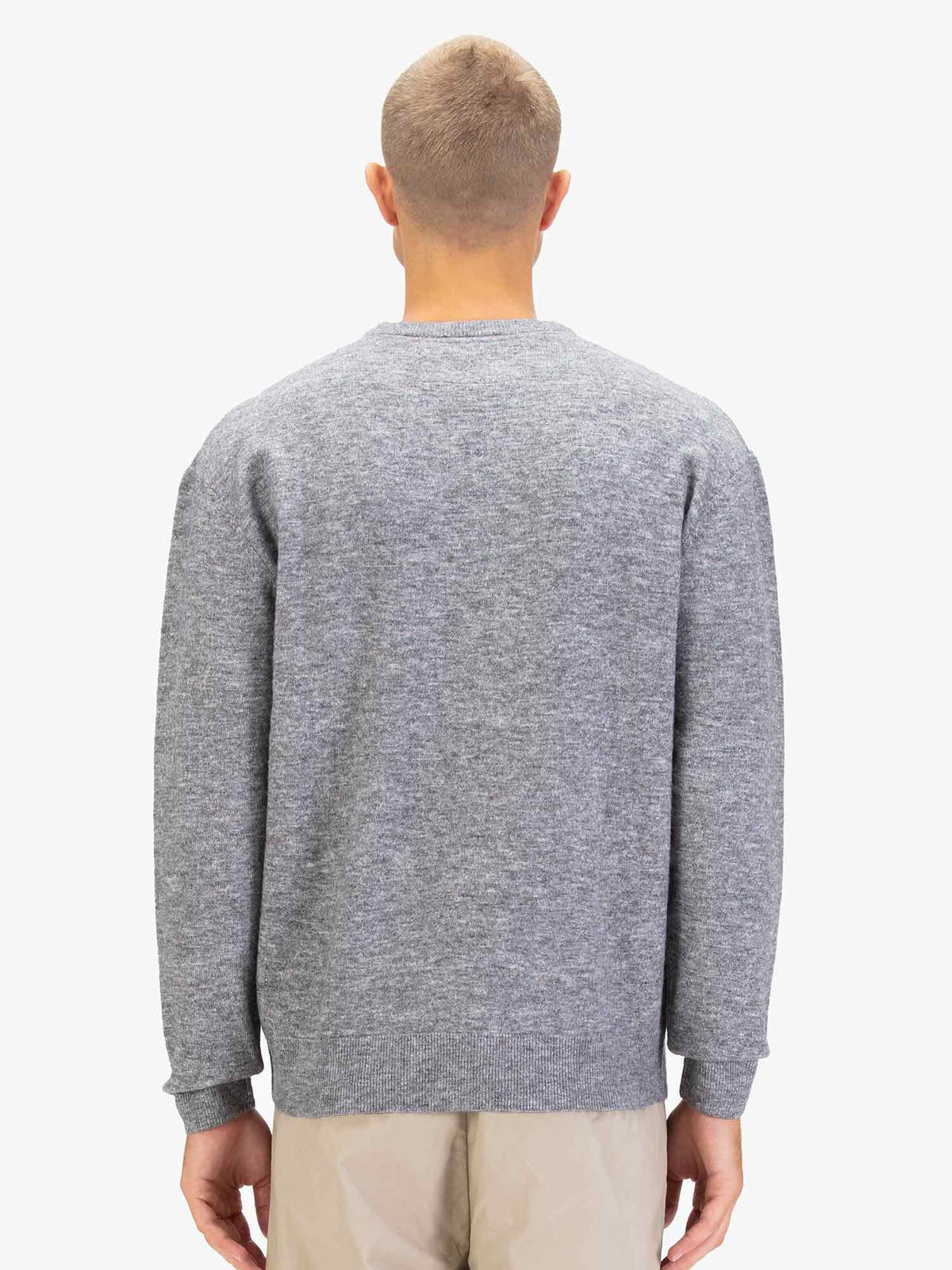 Men's grey jumper.