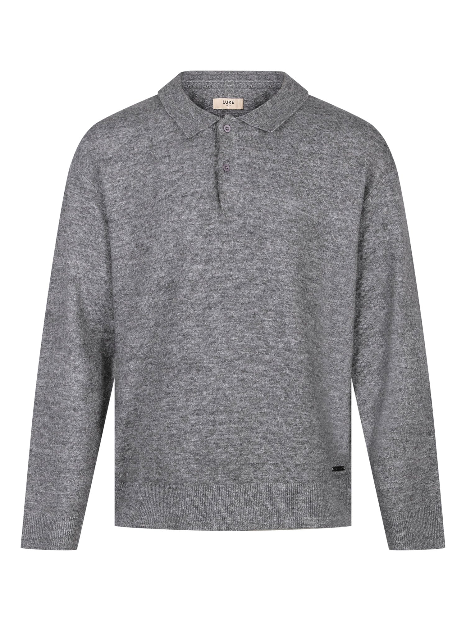 KINGSBRIDGE LONG SLEEVE KNITTED POLO