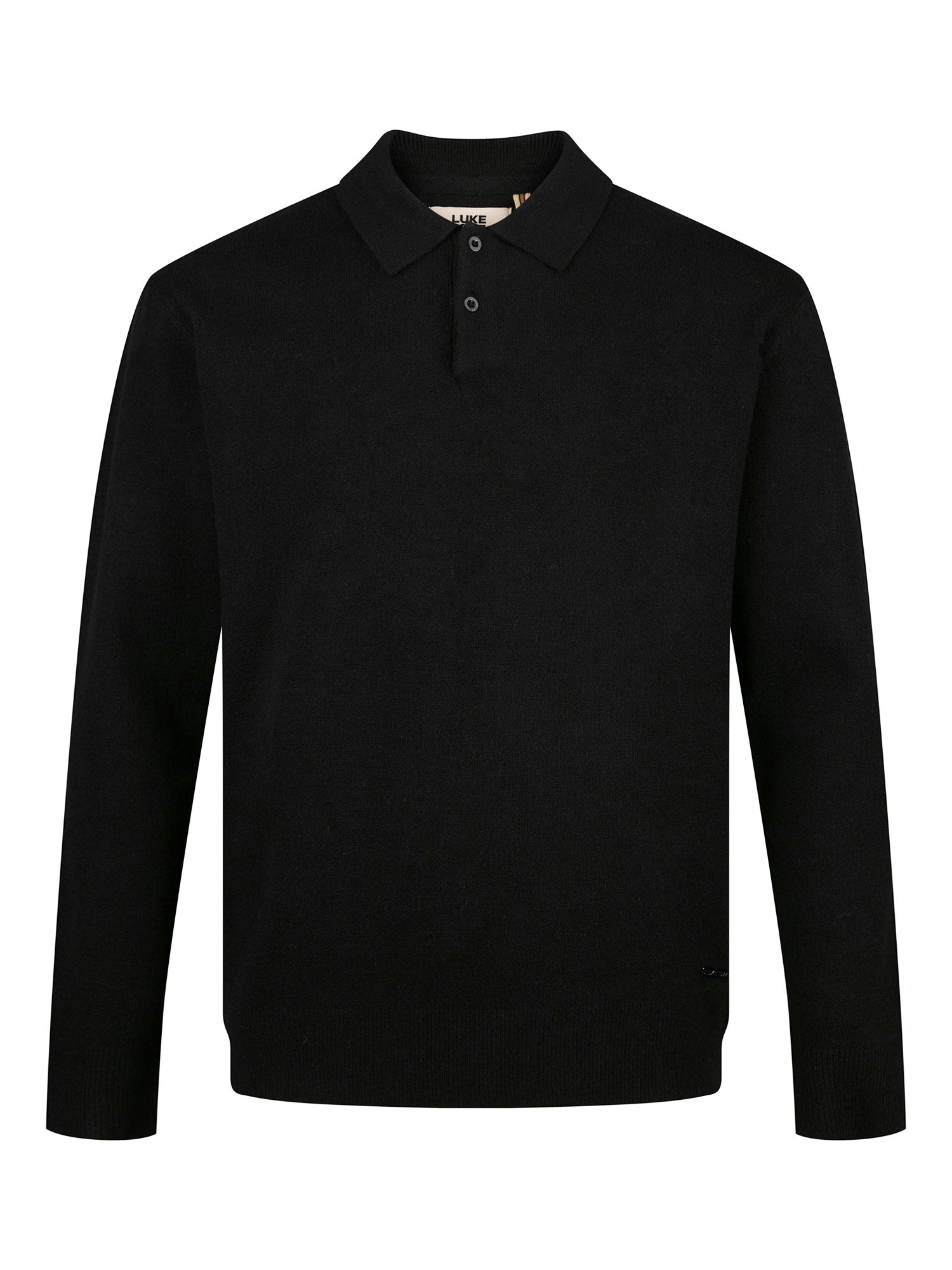 KINGSBRIDGE LONG SLEEVE KNITTED POLO