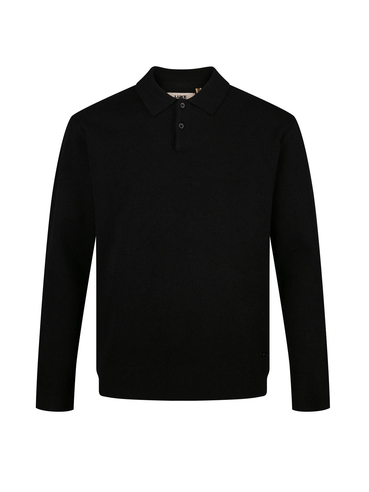 Men's black jumper.