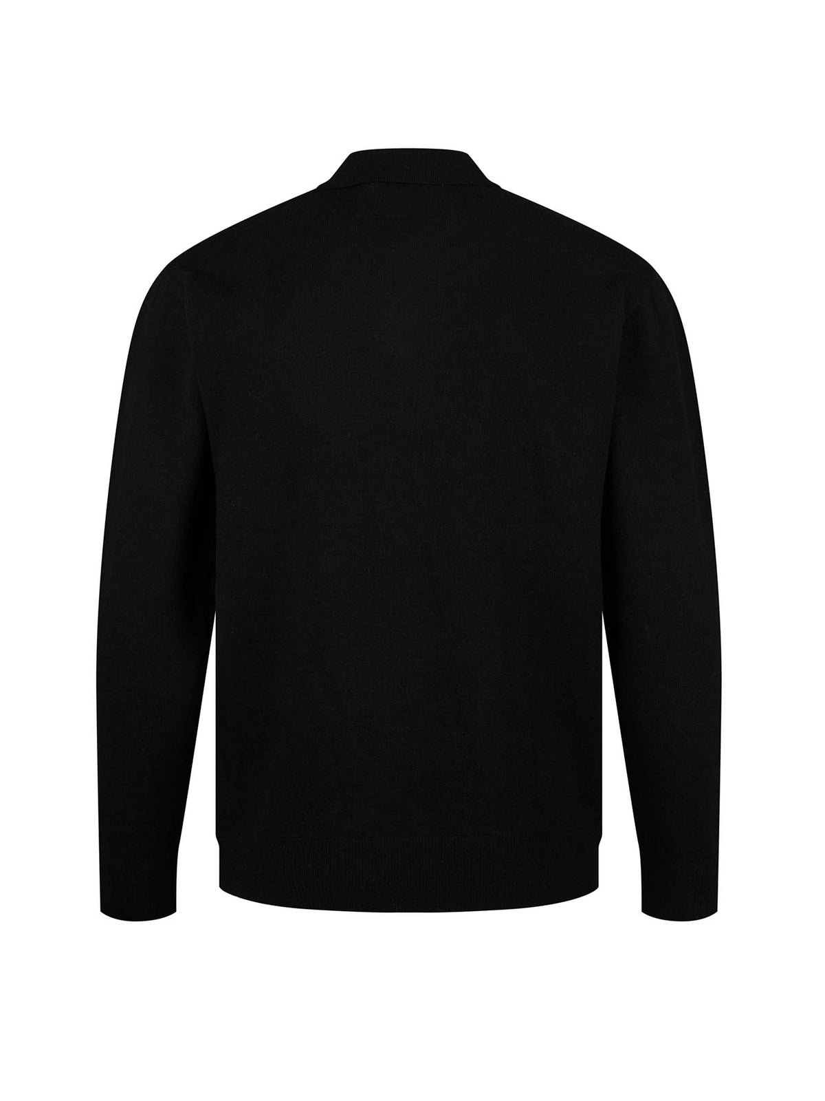 Men's black jumper.