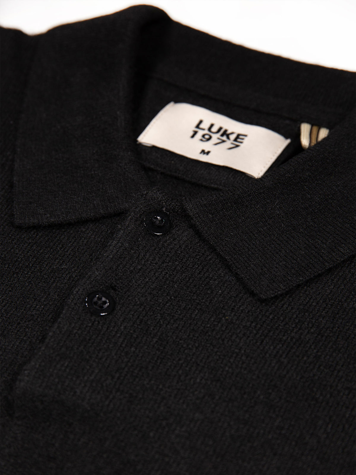 Men's black jumper.