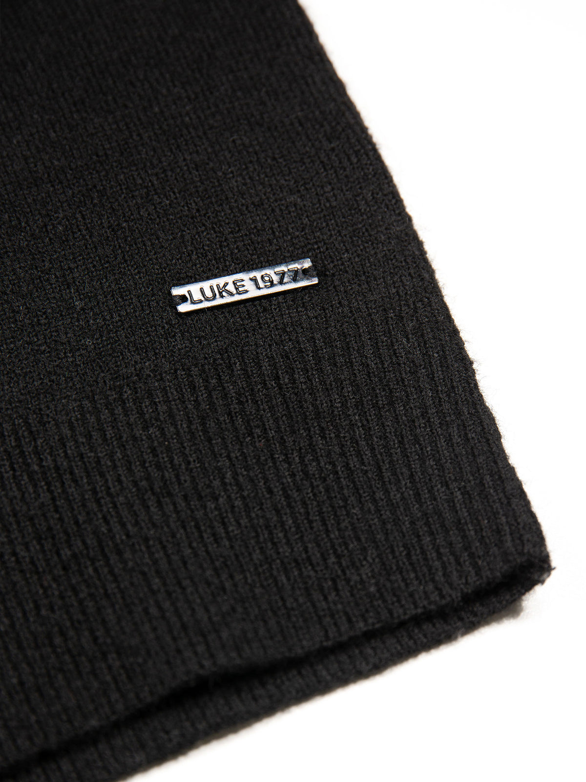 Men's black jumper.