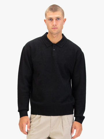 Men's black jumper.