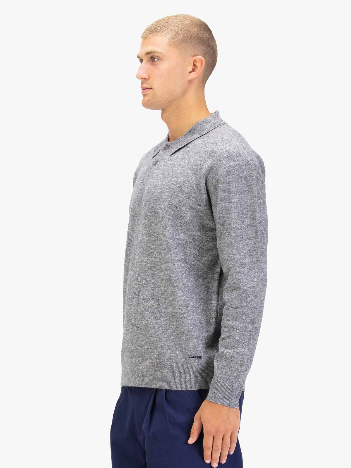 Men's grey jumper.