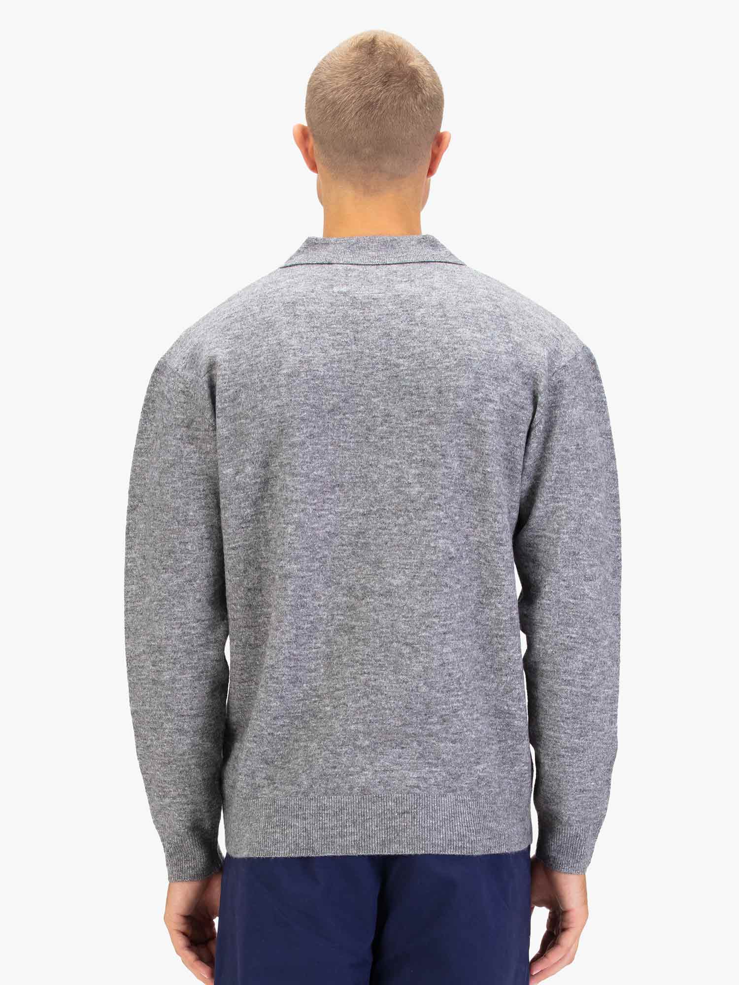 KINGSBRIDGE LONG SLEEVE KNITTED POLO