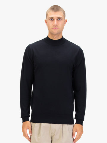 Men's black jumper.