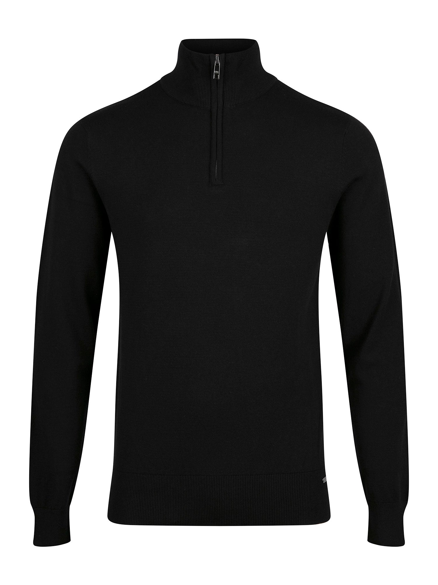 JACOB 1000 1/4 ZIP KNITTED JUMPER