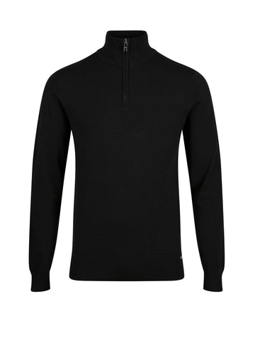 Men's black jumper.