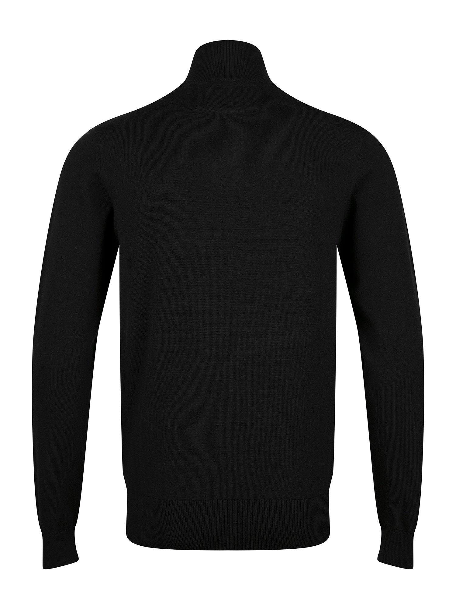 JACOB 1000 1/4 ZIP KNITTED JUMPER