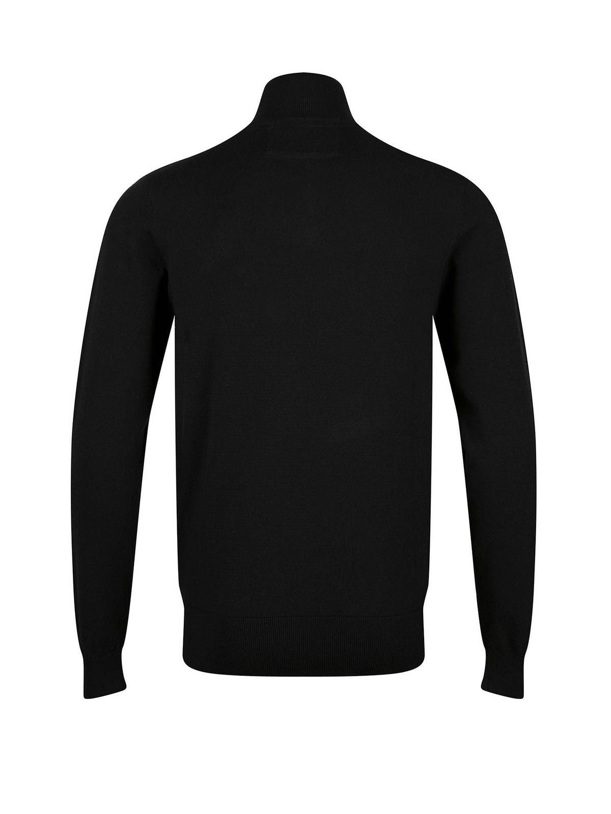 Men's black jumper.