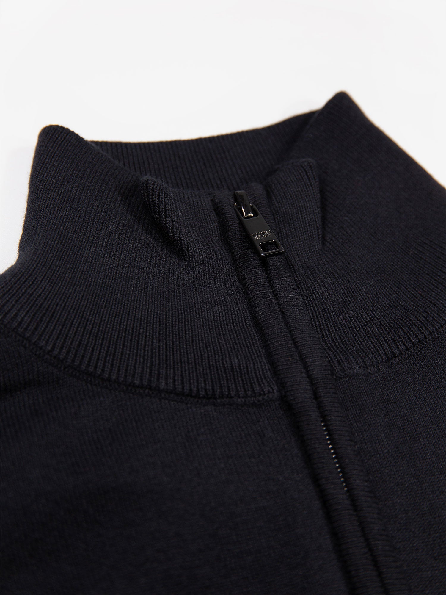 JACOB 1000 1/4 ZIP KNITTED JUMPER