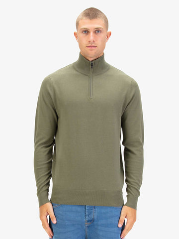 Men's green jumper.