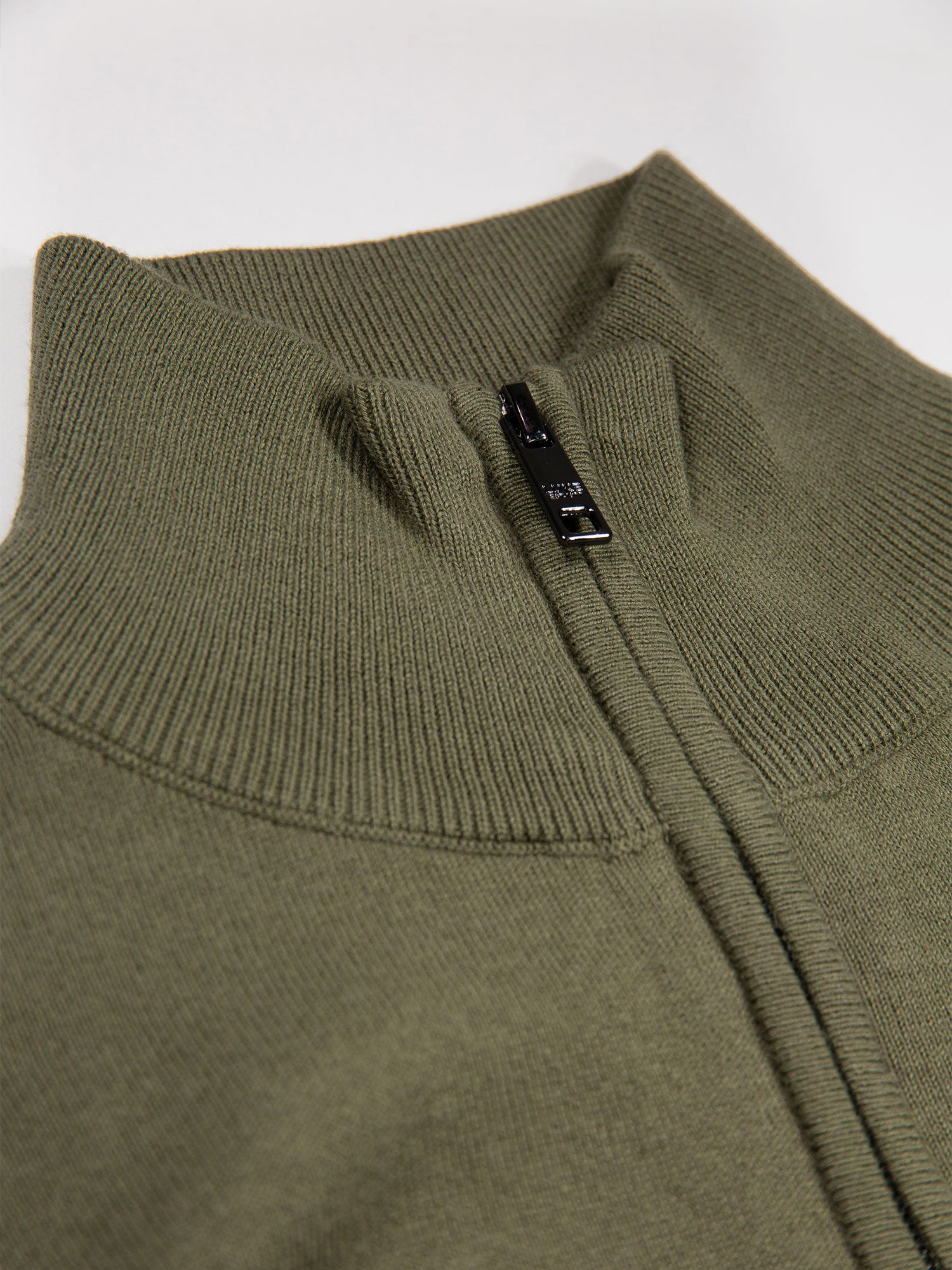 JACOB 1000 1/4 ZIP KNITTED JUMPER