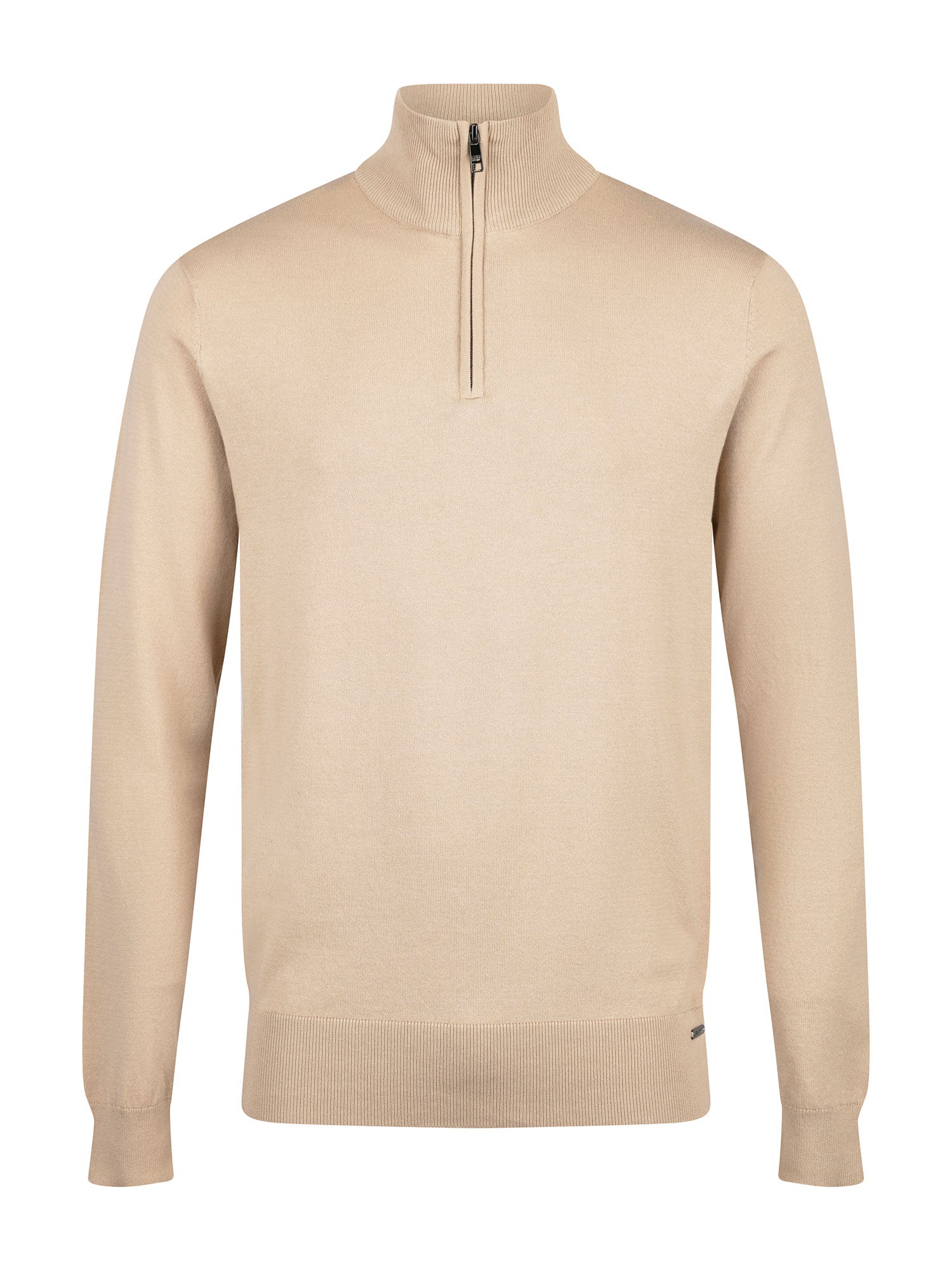 JACOB 1000 1/4 ZIP KNITTED JUMPER
